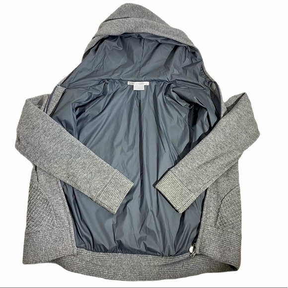 Nike Golf Gray Hoodie Sweater with lining zip up - Picture 7 of 15